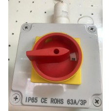 63A 3 POLE BOXED ISOLATOR